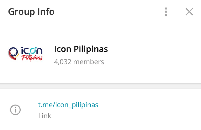 Icon Pilipinas Telegram