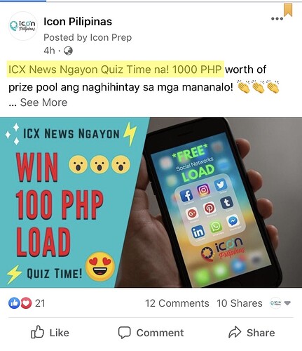 ICX News Ngayon Quiz Time